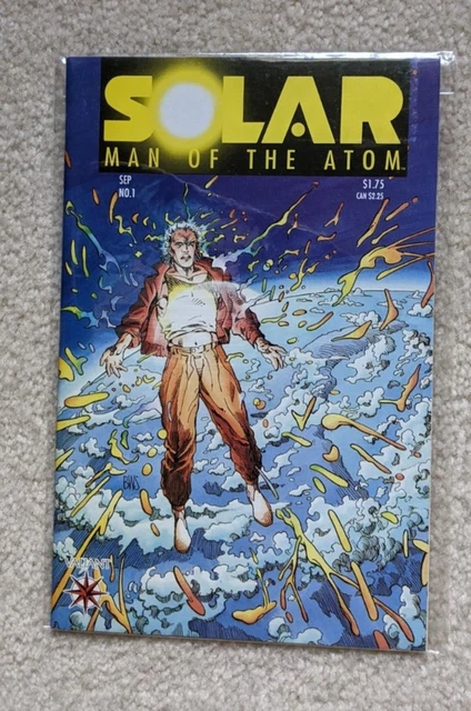 Solar Man of the Atom #1 Valiant Comics - Jim Shooter - 1991