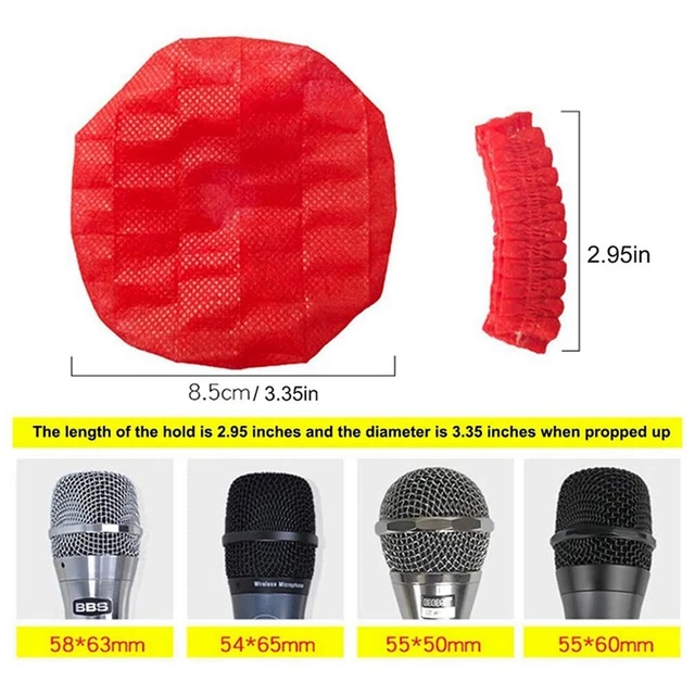 12held Microphone Windscreen for KTV Recording Studio Karaoke(Mixed Colors) A5C4 2