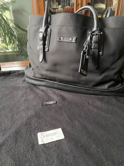 Tumi Buckle Tote - Ballistic Nylon 16"W x 5"D x 11"H