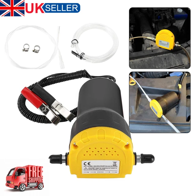 ELECTRIC CAR DIESEL Engine Oil Change Transfer Extractor Suction Syphon