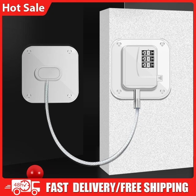 Drawer Password Locks Multipurpose Closet Padlock for Fridge Cabinets Drawers