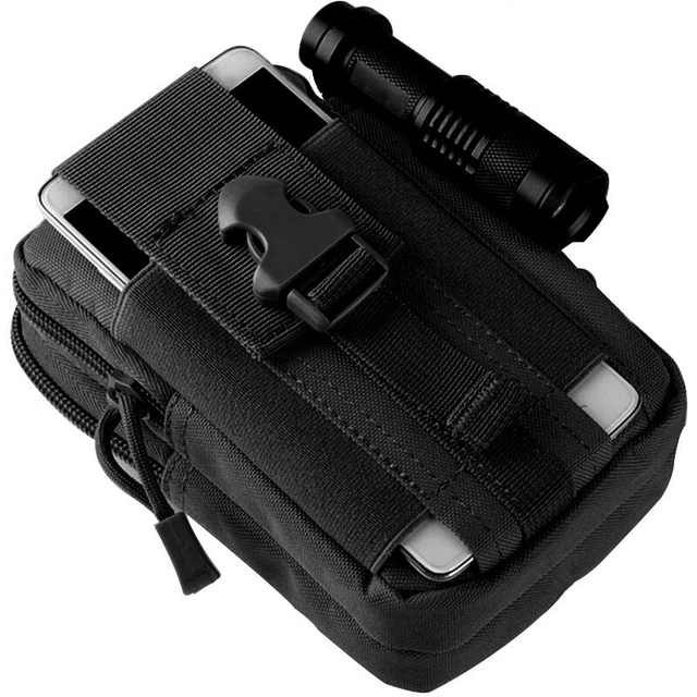 Men Tactical Holster Military Molle Waist Belt Bag Wallet Cell Phone Pouch Case