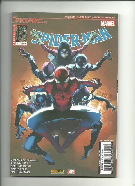 Lot De Spiderman 1 2 3 4 5 6 7 8 9 10 11 12 Spider-Verse Panini Comics 2015