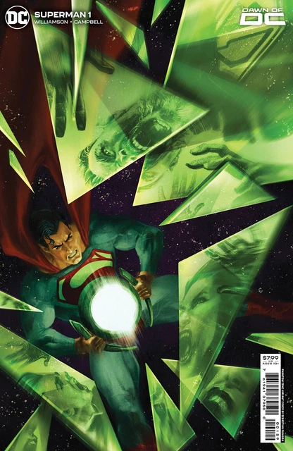 Superman #1 2023 Unread Sebastian Fiumara Variant Cover DC Comic Book Williamson