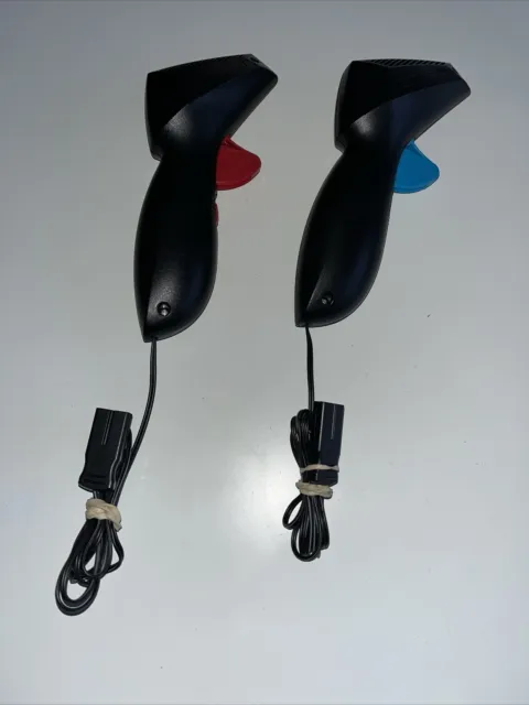 Scalextric C8440 Sport Adjustable Hand Controllers Throttles X2 Red Blue