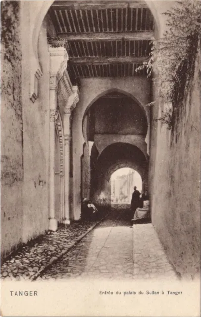 CPA AK MAROC TANGER Entrée du palais du Sultan a TANGER (31710)