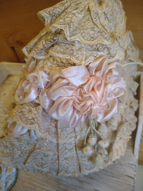 Chapeau Ancien Pour Poupée Jumeau, Bru, Steiner - XIXe - Porcelaine
