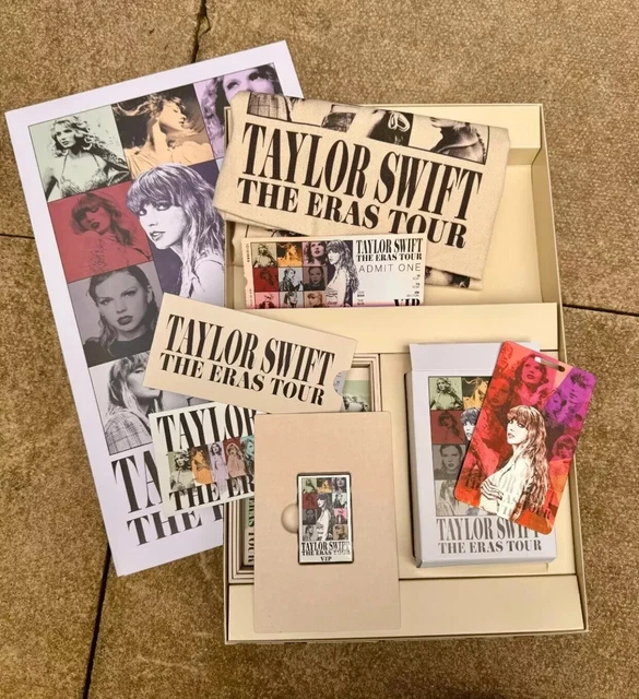 TAYLOR SWIFT - The Eras Tour - VIP Package Merch Box *COMPLETE* #5 EUR ...