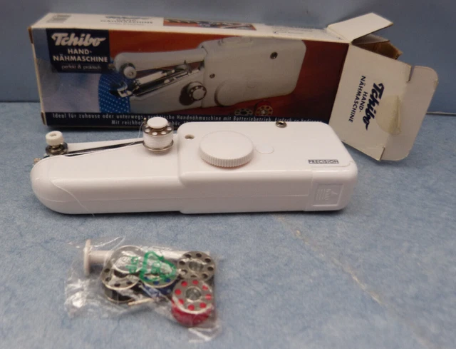 25650. HANDNÄHMASCHINE BATTERIEBETRIEB Tchibo EUR 19,99 - PicClick DE