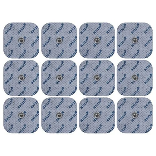 12 elettrodi pads 5x5 cm compatibili con dispositivi SANITAS & BEURER elettro...