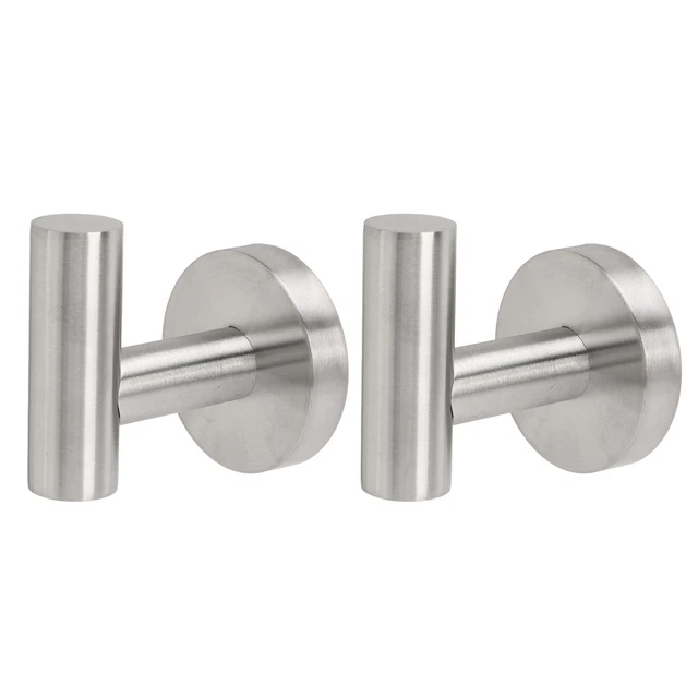 HG Towel Hooks Stainless Steel Wall Mounted Heavy Duty Robe Hook Holder For Coat
