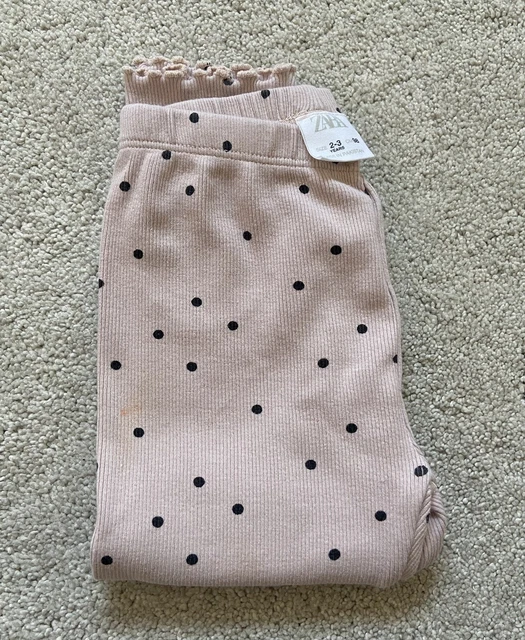 Zara girls ribbed legging bundle age 2-3 years 3