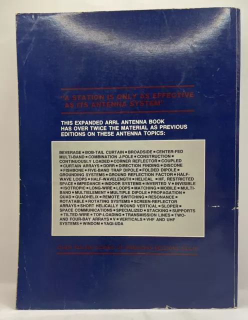 Used The ARRL Antenna Book 15th Edition (1988). 2