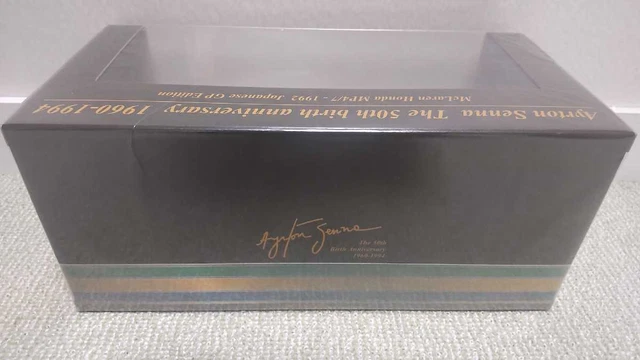Suzuka Legend Mclaren Honda Mp4/7 1/18 Scale Model Ayrton Senna 50Th Anniversary