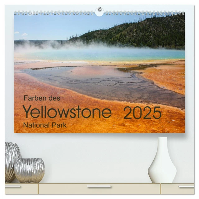 FARBEN DES YELLOWSTONE National Park 2025 (hochwertiger Premium