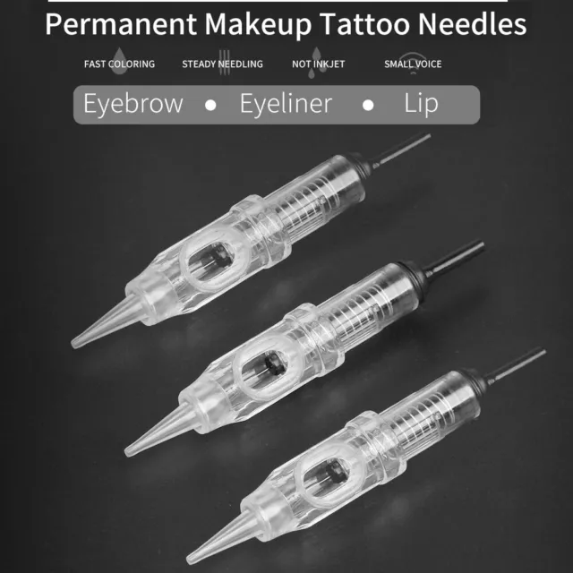 Disposable Eyebrow Tattoo Needles Microblading Permanent Makeup Cartridge Needle