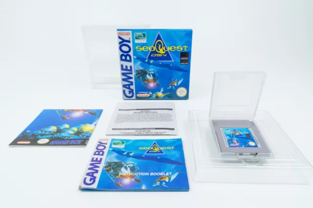 Nintendo Game Boy *SeaQuest DSV* CiB OVP Anleitung Poster ASQE-EUR