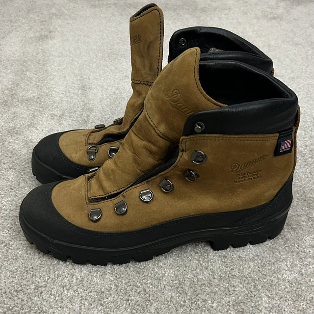 DANNER CRATER RIM 6" 37440 Hiking Boot Men's US 11.5 Brown Leather NO