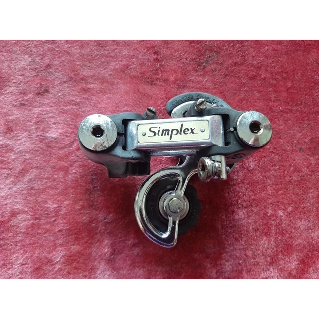 Dérailleur Arrière Vintage Simplex Années 1960 – Pour Vélo Peugeot, Motobécane, Mercier