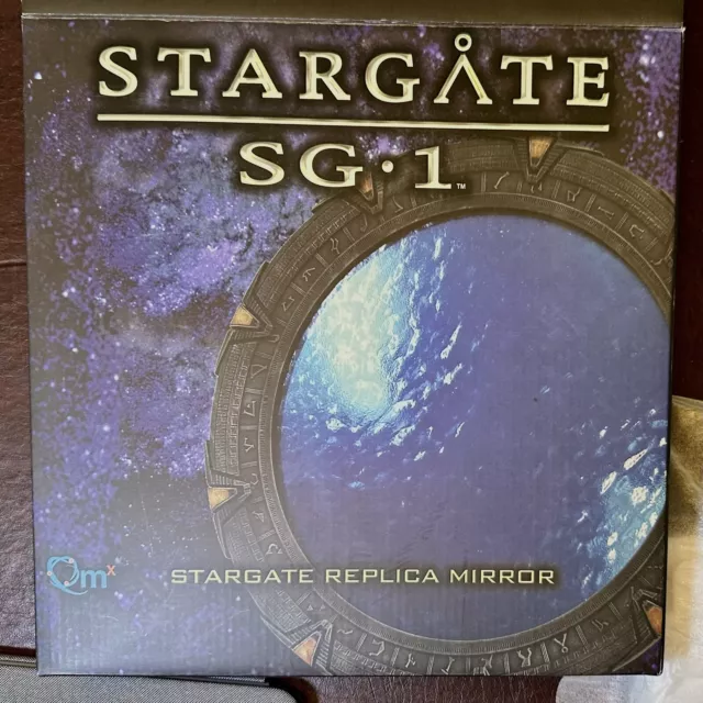 Stargate SG-1 Stargate Replica Mirror 9-3/4" diameter by Quantum Mechanix (Qmx)