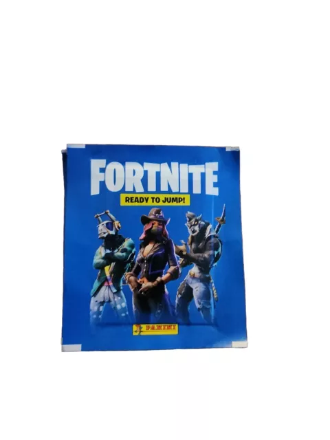 Fortnite PANINI FORTNITE READY TO JUMP STICKER PACKETS Choose 1, 5 or 10 Packs