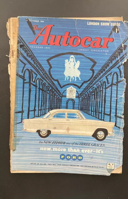 The Autocar 12 October 1956 ( London Show Guide )