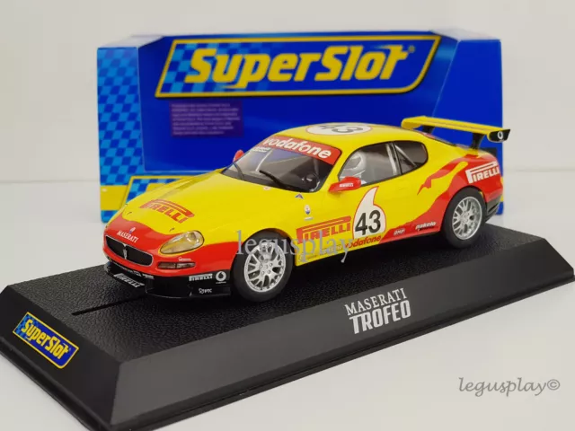 Slot car SCX Scalextric Superslot H2659 Maserati Coupe Cambiocorsa Trofeo Nº43