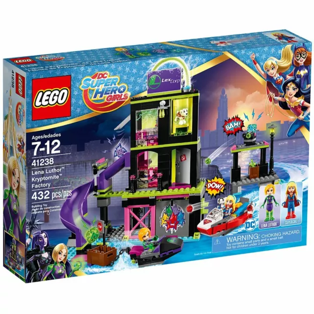 Lego 41238 DC Super Hero Girls Lena Luthor Kryptomite Factory NISB