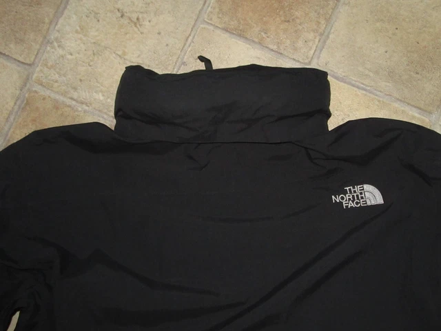 Men THE NORTH FACE HyVent Sz L Black Lightweight Hooded Zip Jacket Mesh Lining 18