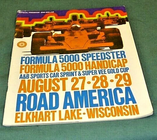 ROAD AMERICA Elkhart Lake 1976 29 agosto F5000