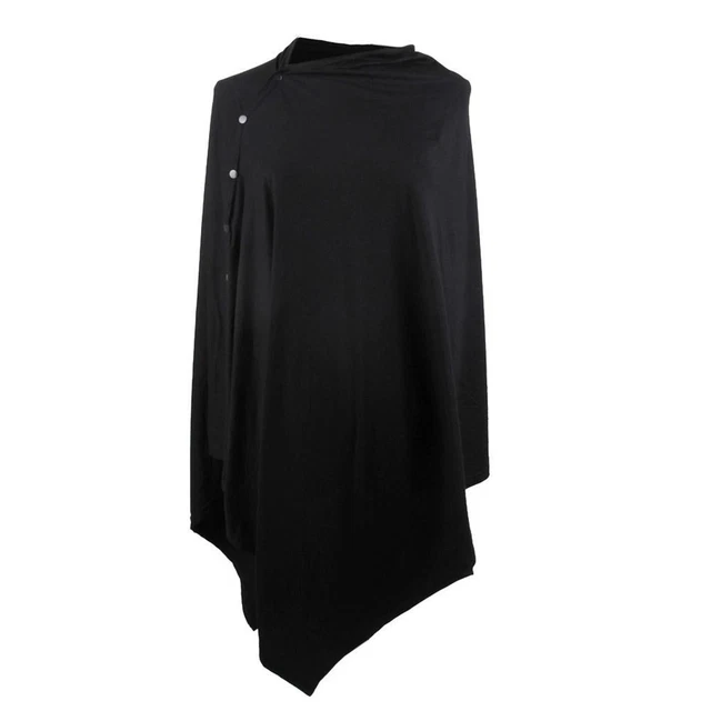 Multifunctional Soft Stretch Scarf Breastfeeding Nursing Cover (Black) FS2#