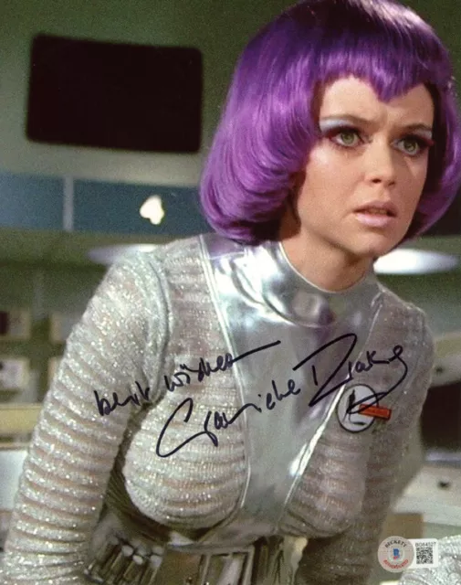 GABRIELLE DRAKE SIGNED AUTOGRAPHED 8x10 PHOTO LT GAY ELLIS UFO BBC BECKETT BAS