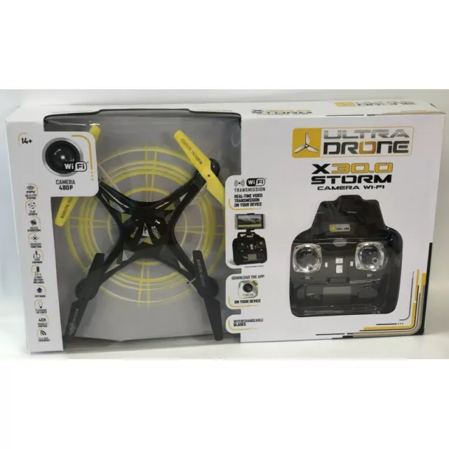 Goodwill bibliotek Joke ULTRA DRONE X 30.0 STORM AVEC CAMERA WI-FI de chez MONDO MOTORS NEUF EUR  67,50 - PicClick FR