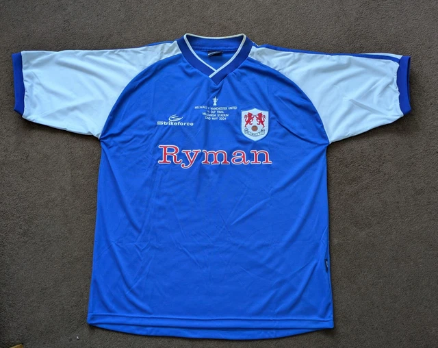 Millwall FC FA Cup Final 2004 ホームシャツ Millwall FA Cup Final 2004 Home Football Shirt 2003/04 (LB