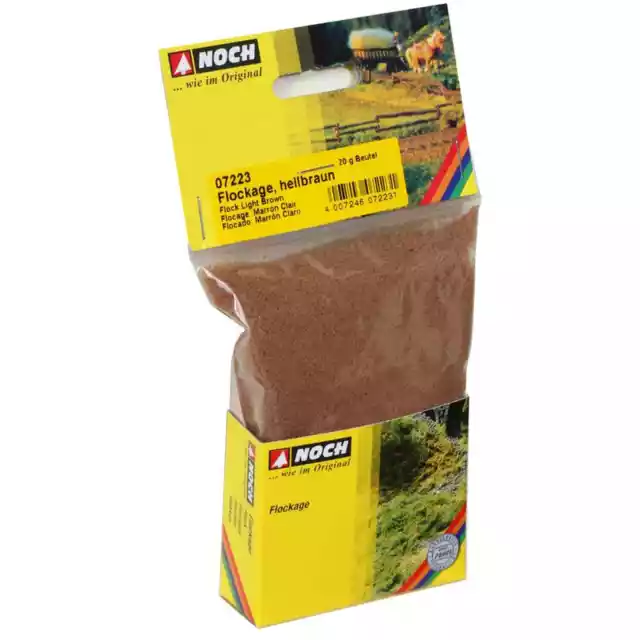 Noch 07223 Ho G Tt 0 N Z Decor Flocage Marron Clair Toutes Echelles Sachet 20 G