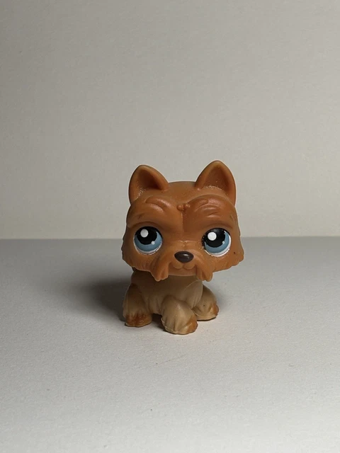 Figurine Littlest Pet Shop LPS #24 Hasbro - Chien Westie Scottie Terrier Blanc Aux Yeux Bleus