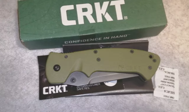 Bellissimo coltello da tasca CRKT CRKT Kasper Crawford 6773KOD, coltello pieghevole, outdoor Bellissimo coltello da tasca CRKT CRKT Kasper Crawford 6773KOD, coltello pieghevole, outdoor