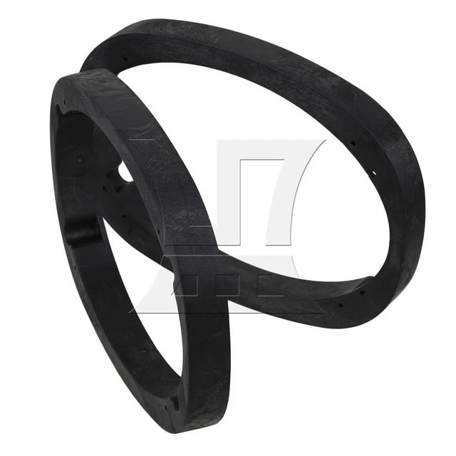 2pcs 6x9 Inch Plastic Car Audio Speaker Spacer Adapter Mount Horn Ring