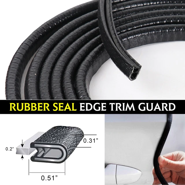RUBBER SEALING METAL Edge Protect, U Channel Edge Trim Guard Weatherstrip 17ft 28.19 PicClick RUBBER SEALING METAL Edge Protect, U Channel Edge Trim Guard Weatherstrip 17ft 28.19 PicClick