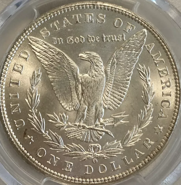 1898-O Morgan silver Dollar MS65 3