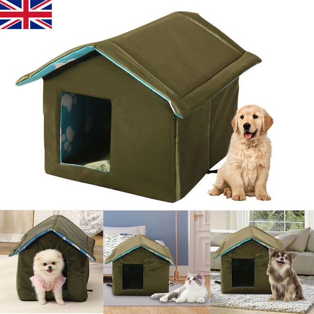 Foldable Outdoor Waterproof Pet Dog Cat Puppy Bed House Warm Tent Kennel