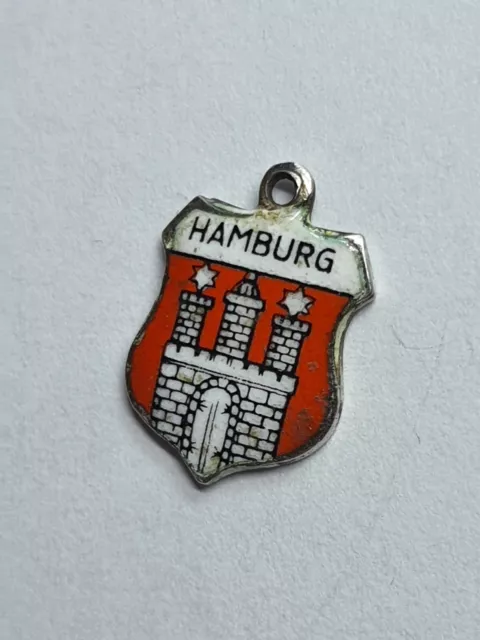 Hamburg Wappen - Anhänger ☆ Bettelarmband ☆ Charm