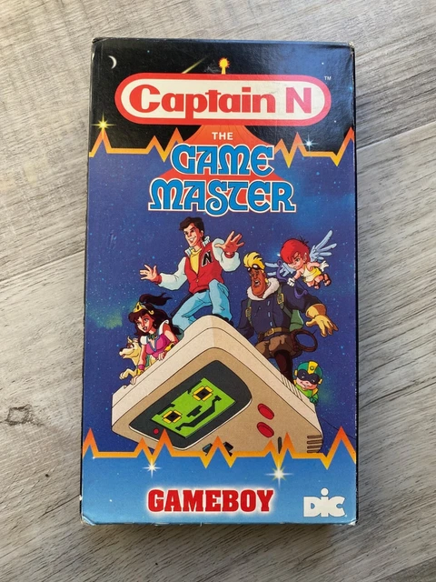 CAPTAIN N - The Game Master VHS "Gameboy" Episode 1988 DIC Cartoon ...