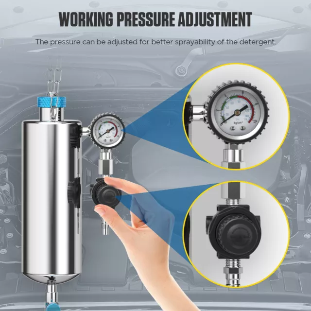 AUTOOL C100 Fuel Injector Cleaner Tester  Non-Dismantle Petrol Cleaning Machine 3