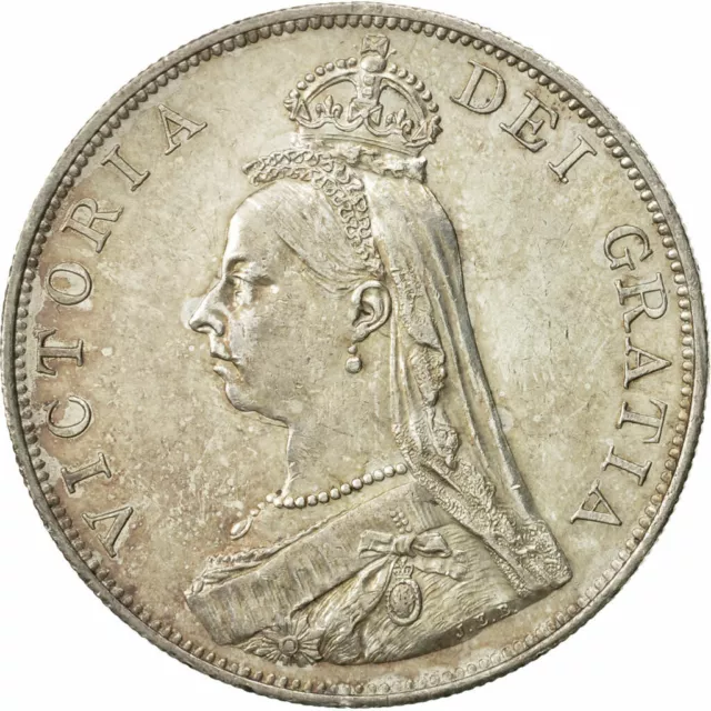 [#480948] Coin, Great Britain, Victoria, Double Florin, 1887, MS, Silver, KM:763