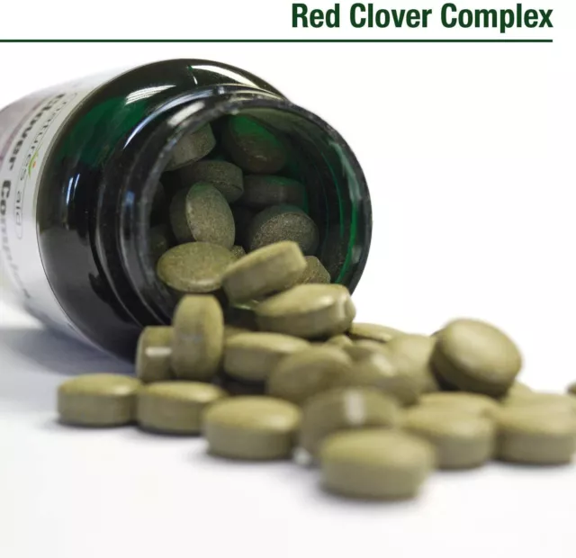 Natures Aid Red Clover Complex, Isoflavones with Sage Siberian Ginseng 60 tablet 2