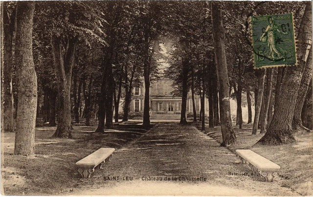 CPA St Leu Chateau de la Chaumette (1317678)