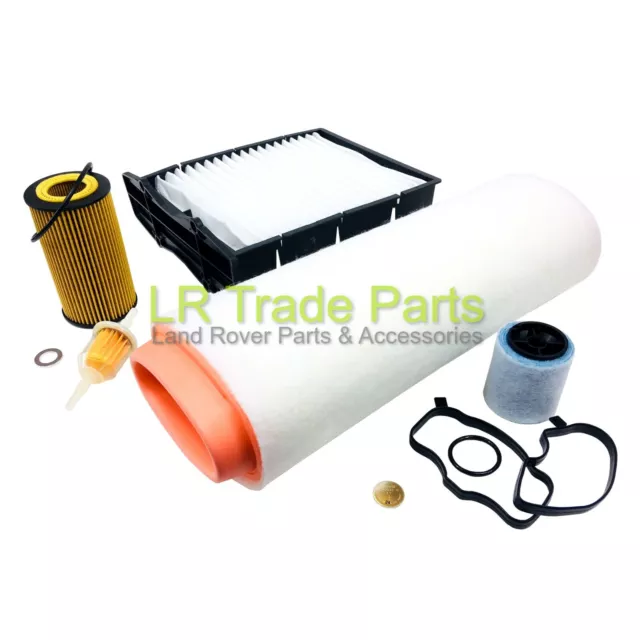 Land Rover Freelander Td4 Vollservice Filter-Kit - Luft, Öl, Entlüftung & Pollen