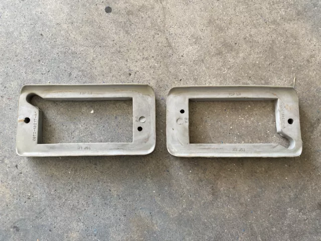 1969-77 Ford Bronco Front Parking Light Body Grille Pads - PAIR