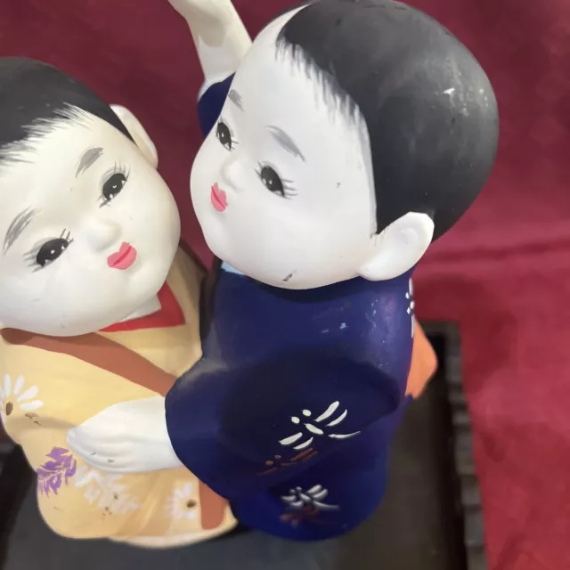 Muñeca Hakata Japonesa De Colección Kimono Geisha Maiko Artesanía Folclórica Tradicional Japón 2